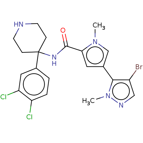 Chemical structure of BindingDB Monomer ID 50170422