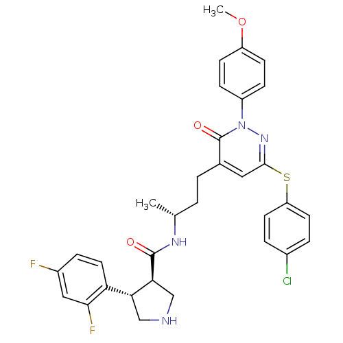 Chemical structure of BindingDB Monomer ID 50170424