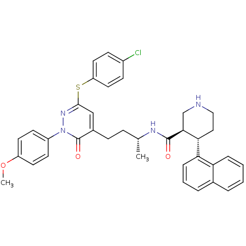 Chemical structure of BindingDB Monomer ID 50170425