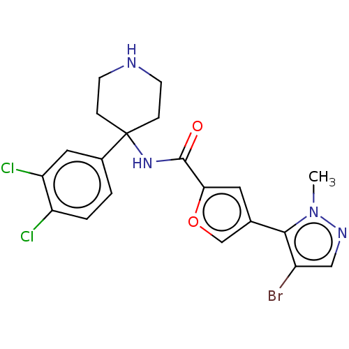 Chemical structure of BindingDB Monomer ID 50170436