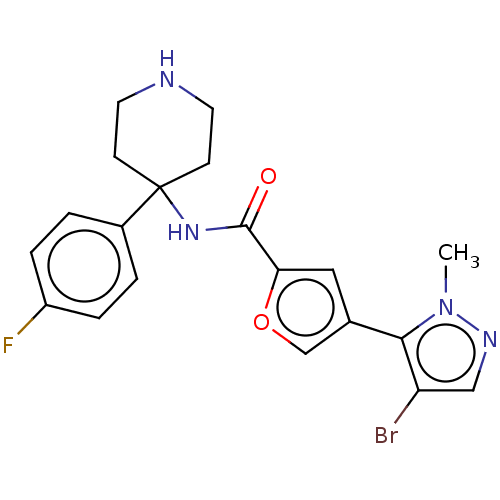 Chemical structure of BindingDB Monomer ID 50170437