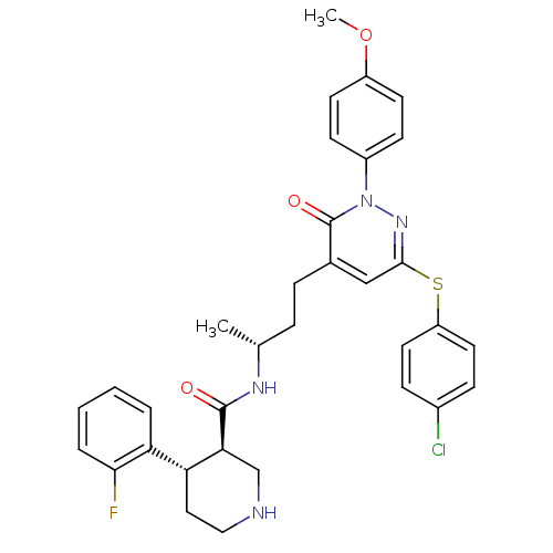 Chemical structure of BindingDB Monomer ID 50170447