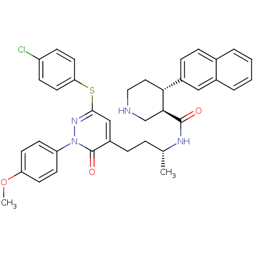 Chemical structure of BindingDB Monomer ID 50170448