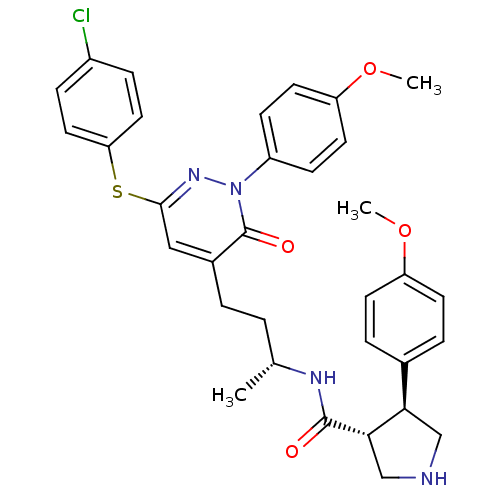Chemical structure of BindingDB Monomer ID 50170450