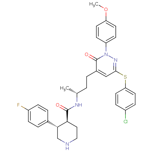 Chemical structure of BindingDB Monomer ID 50170453