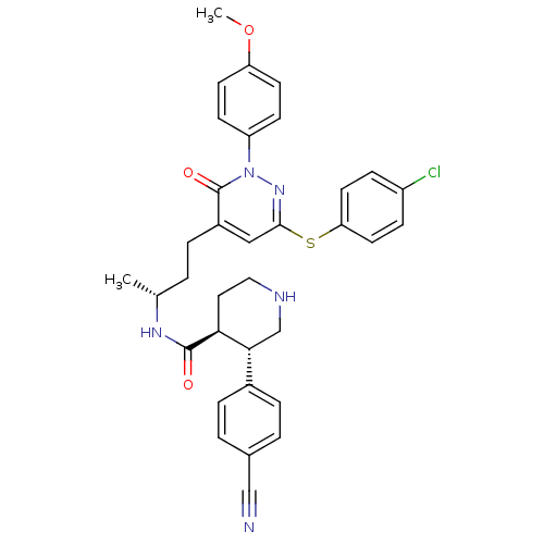 Chemical structure of BindingDB Monomer ID 50170455