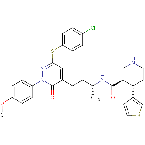 Chemical structure of BindingDB Monomer ID 50170456