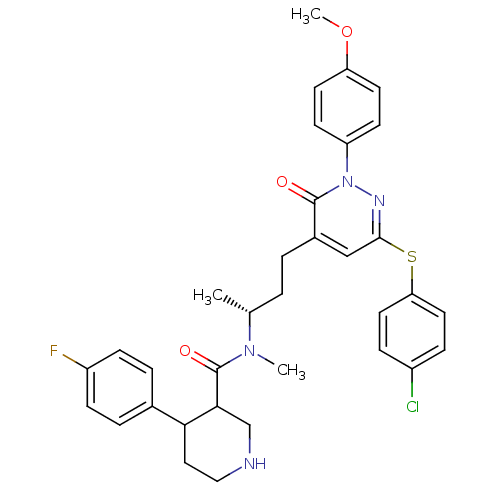 Chemical structure of BindingDB Monomer ID 50170457
