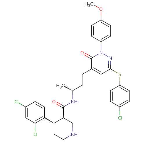 Chemical structure of BindingDB Monomer ID 50170458