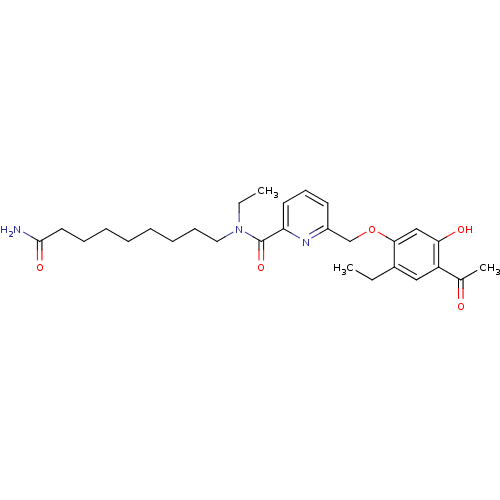 Chemical structure of BindingDB Monomer ID 50170528