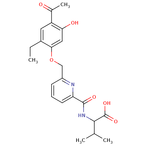 Chemical structure of BindingDB Monomer ID 50170535
