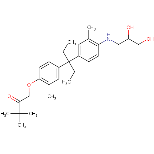 Chemical structure of BindingDB Monomer ID 50170576