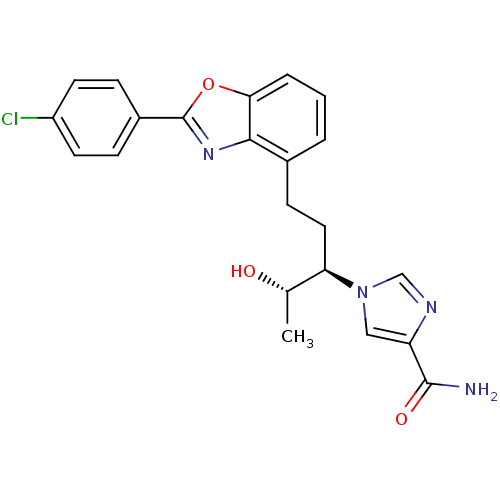 Chemical structure of BindingDB Monomer ID 50170634