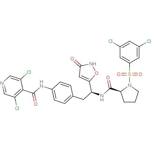 Chemical structure of BindingDB Monomer ID 50170978