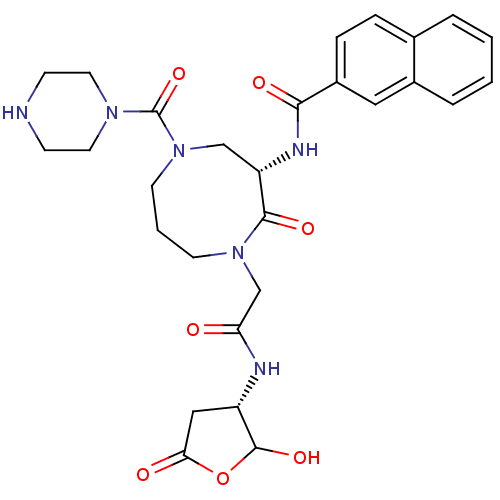 Chemical structure of BindingDB Monomer ID 50171129