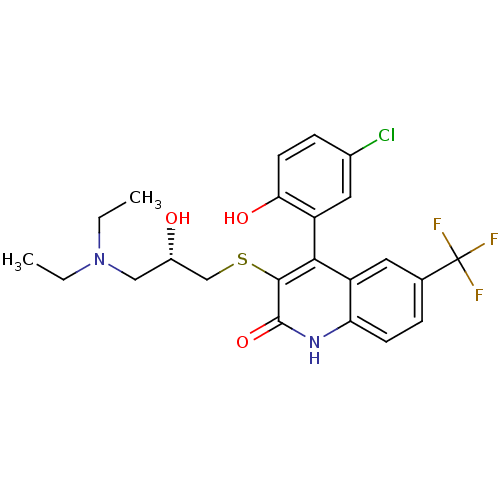 Chemical structure of BindingDB Monomer ID 50171279