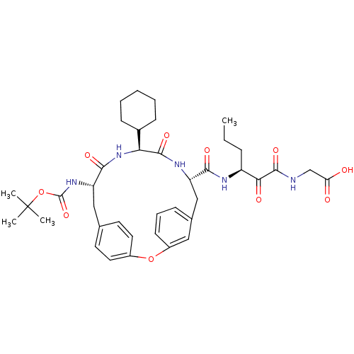 Chemical structure of BindingDB Monomer ID 50171303