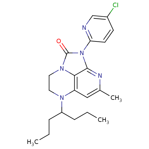 Chemical structure of BindingDB Monomer ID 50171315