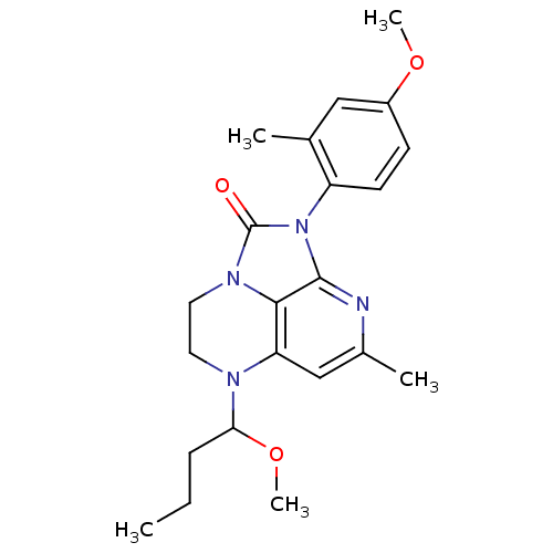 Chemical structure of BindingDB Monomer ID 50171329