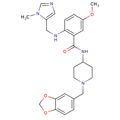 Chemical structure of BindingDB Monomer ID 50171569