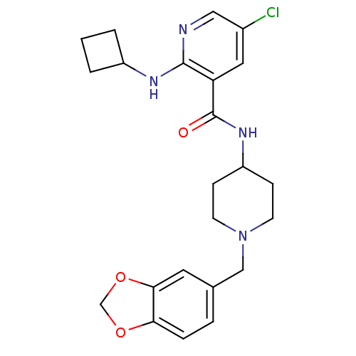 Chemical structure of BindingDB Monomer ID 50171571
