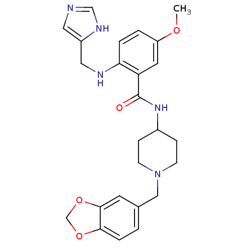 Chemical structure of BindingDB Monomer ID 50171573