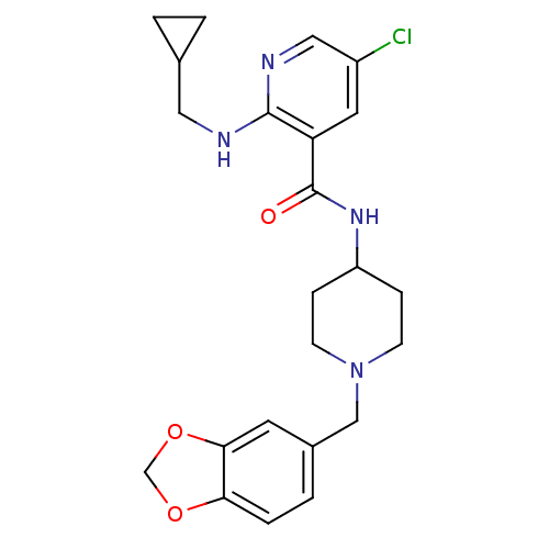 Chemical structure of BindingDB Monomer ID 50171579