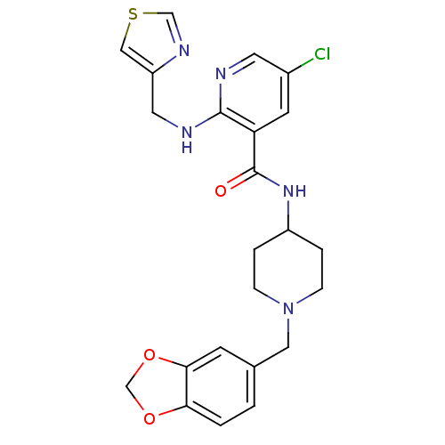 Chemical structure of BindingDB Monomer ID 50171580