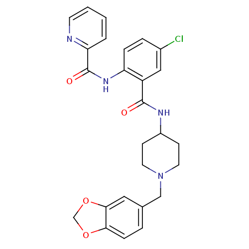 Chemical structure of BindingDB Monomer ID 50171586