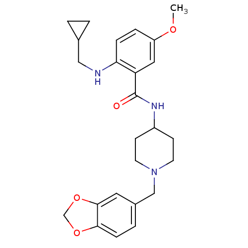 Chemical structure of BindingDB Monomer ID 50171591