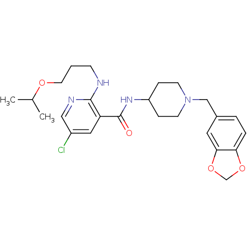 Chemical structure of BindingDB Monomer ID 50171594
