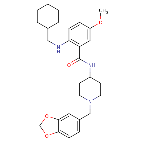Chemical structure of BindingDB Monomer ID 50171596