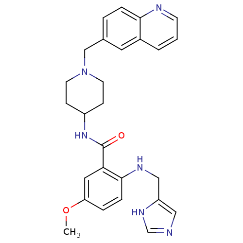 Chemical structure of BindingDB Monomer ID 50171603