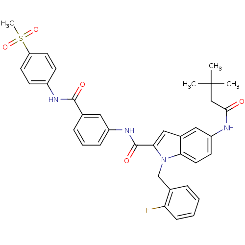 Chemical structure of BindingDB Monomer ID 50171611