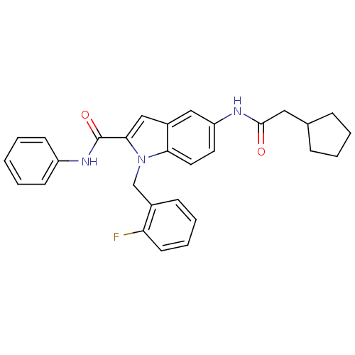 Chemical structure of BindingDB Monomer ID 50171619