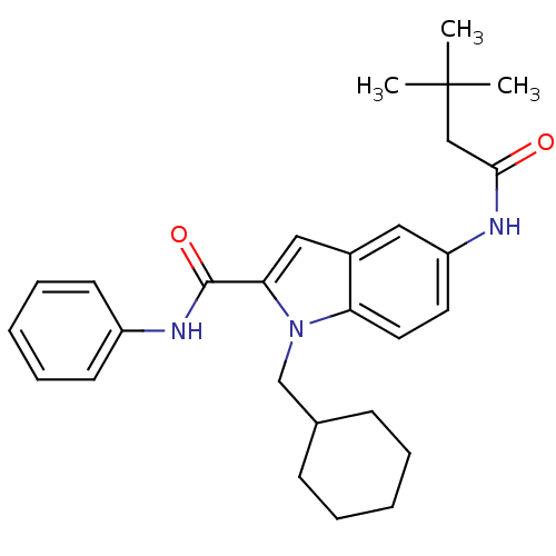 Chemical structure of BindingDB Monomer ID 50171621