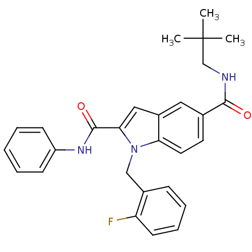 Chemical structure of BindingDB Monomer ID 50171623