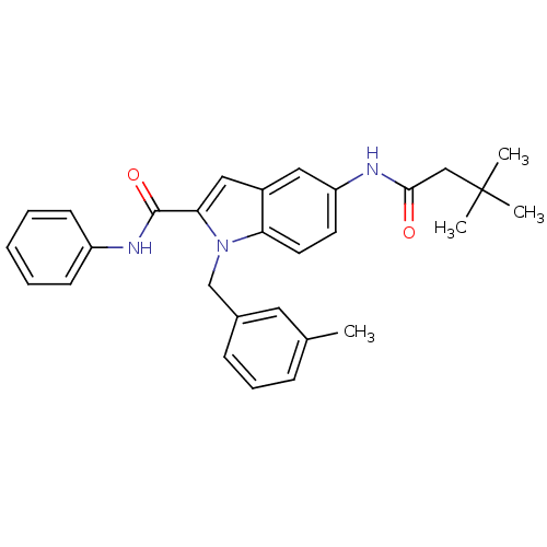 Chemical structure of BindingDB Monomer ID 50171625