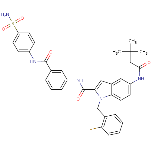 Chemical structure of BindingDB Monomer ID 50171626