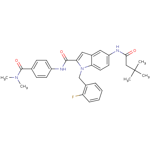 Chemical structure of BindingDB Monomer ID 50171628