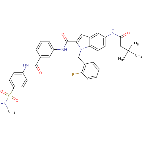 Chemical structure of BindingDB Monomer ID 50171629