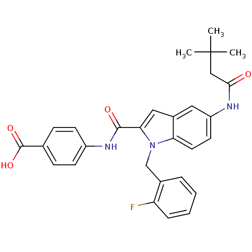 Chemical structure of BindingDB Monomer ID 50171631