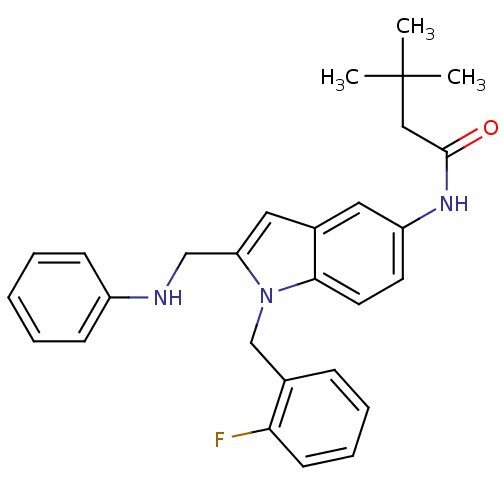 Chemical structure of BindingDB Monomer ID 50171634