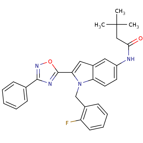Chemical structure of BindingDB Monomer ID 50171635