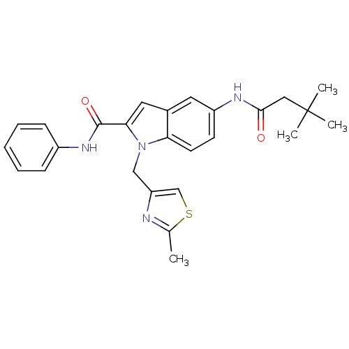 Chemical structure of BindingDB Monomer ID 50171636
