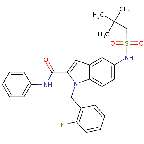 Chemical structure of BindingDB Monomer ID 50171639