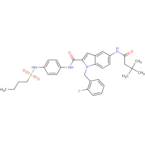 Chemical structure of BindingDB Monomer ID 50171643