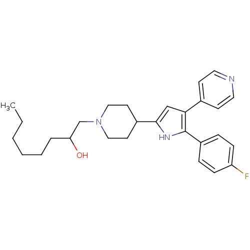 Chemical structure of BindingDB Monomer ID 50171684