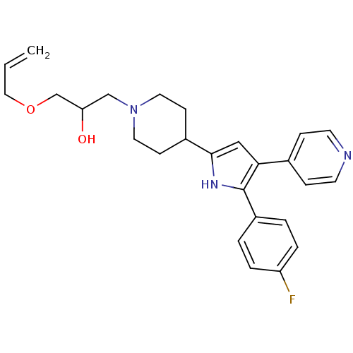 Chemical structure of BindingDB Monomer ID 50171686