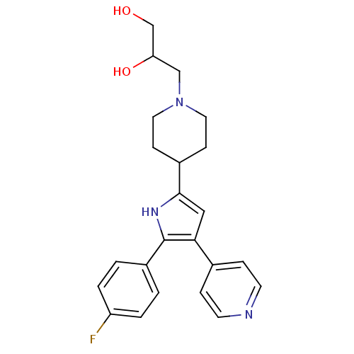 Chemical structure of BindingDB Monomer ID 50171693